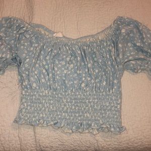 Pacsun , floral print crop top